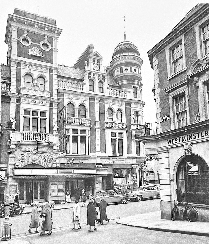 Stop 1 Sangers Theatre (The Old Argos)