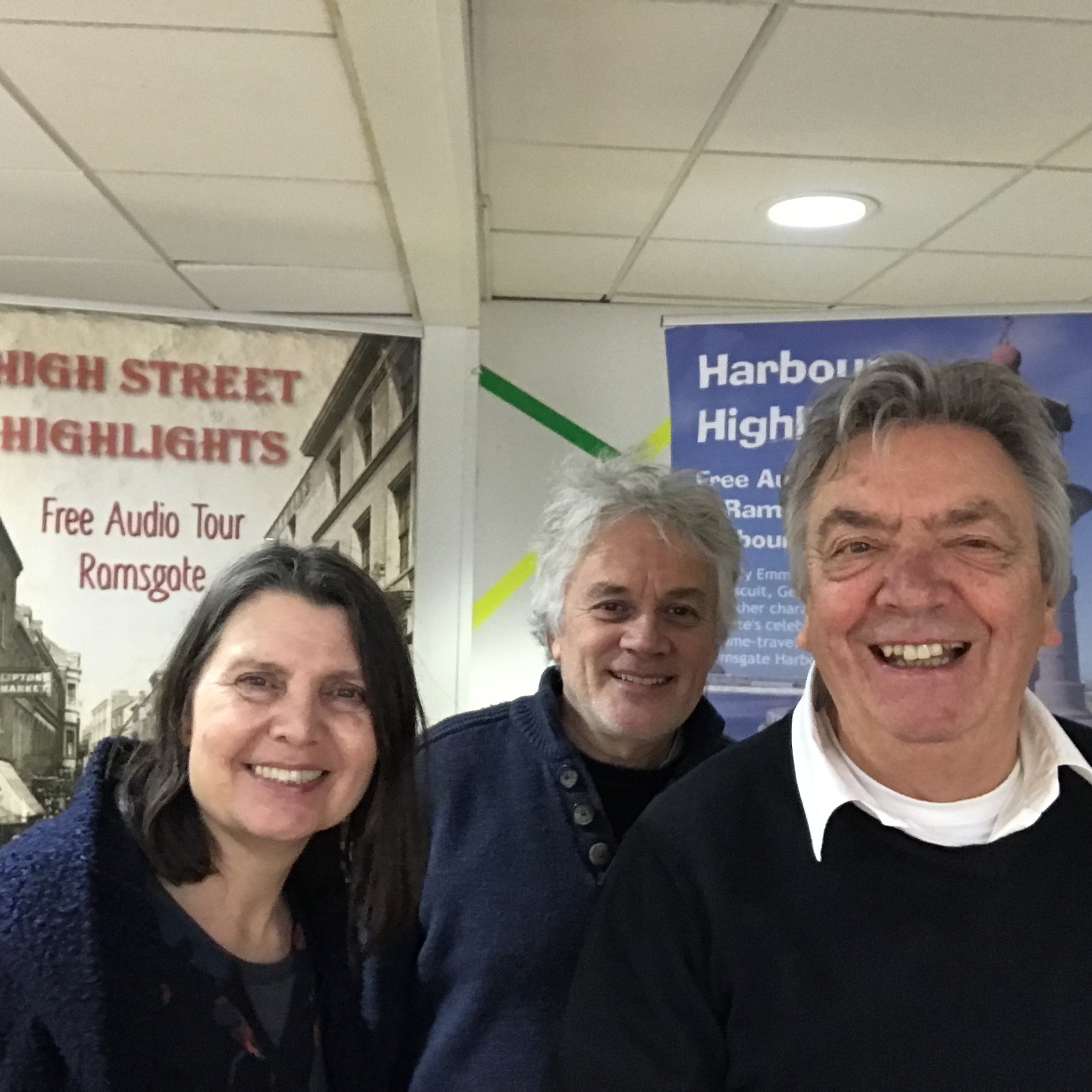 Tracy, Stephen and Clive